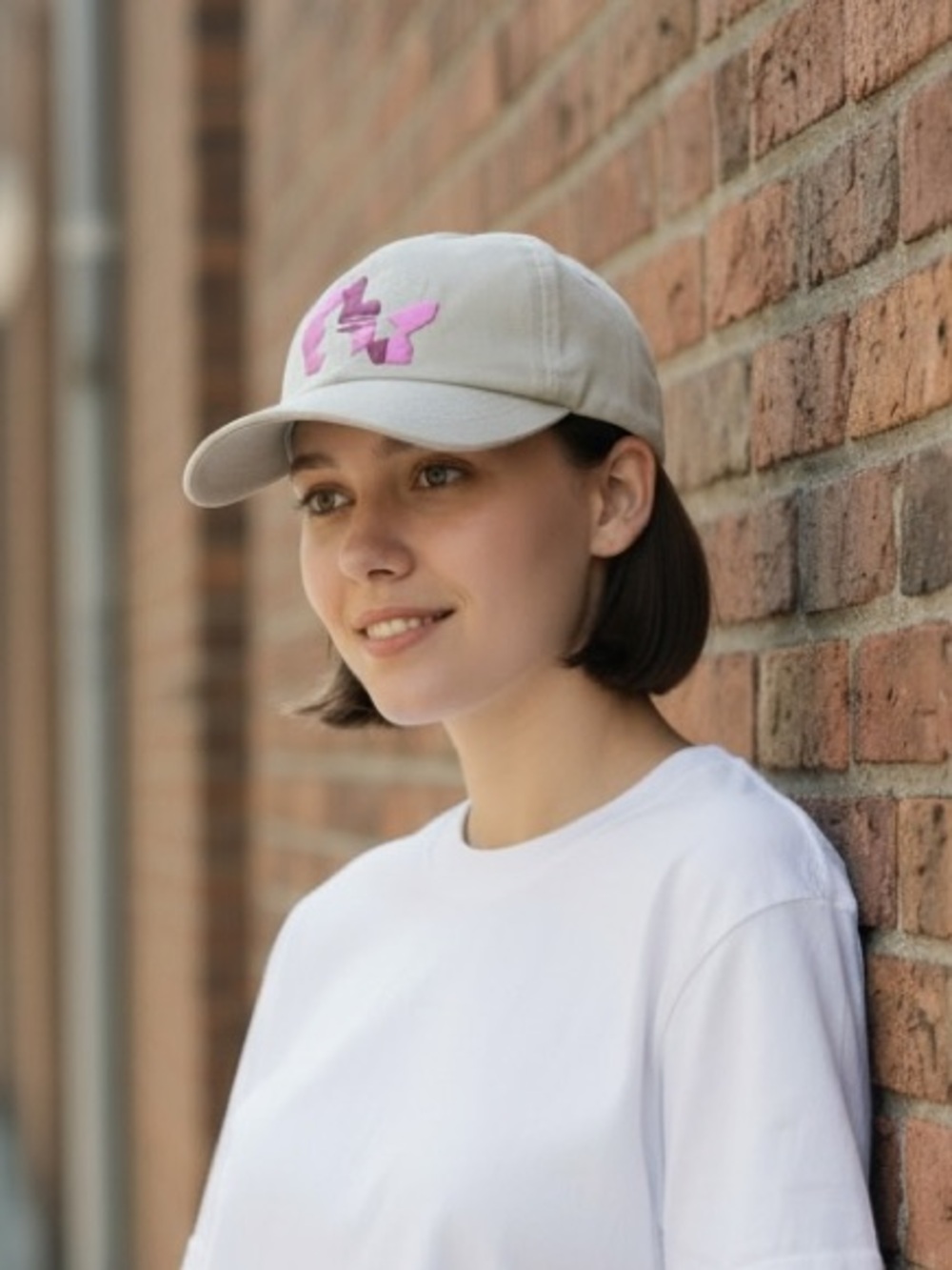Under Armour Grey Women’s/Girl’s Baseball Cap with Purple Logo